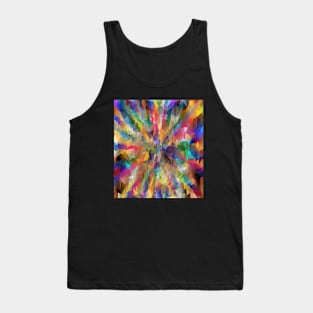 Abstract Background Tank Top